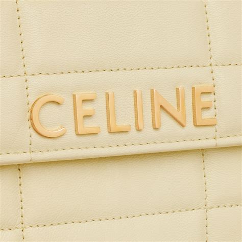 celine soft yellow|Celine.